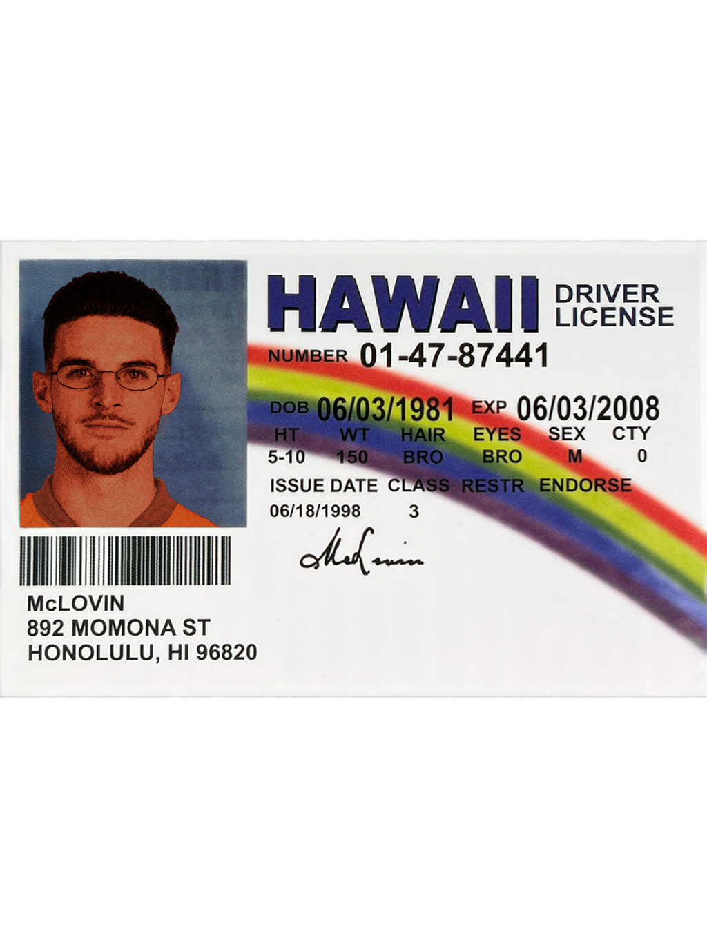Declan Rice's Fake ID T-Shirt