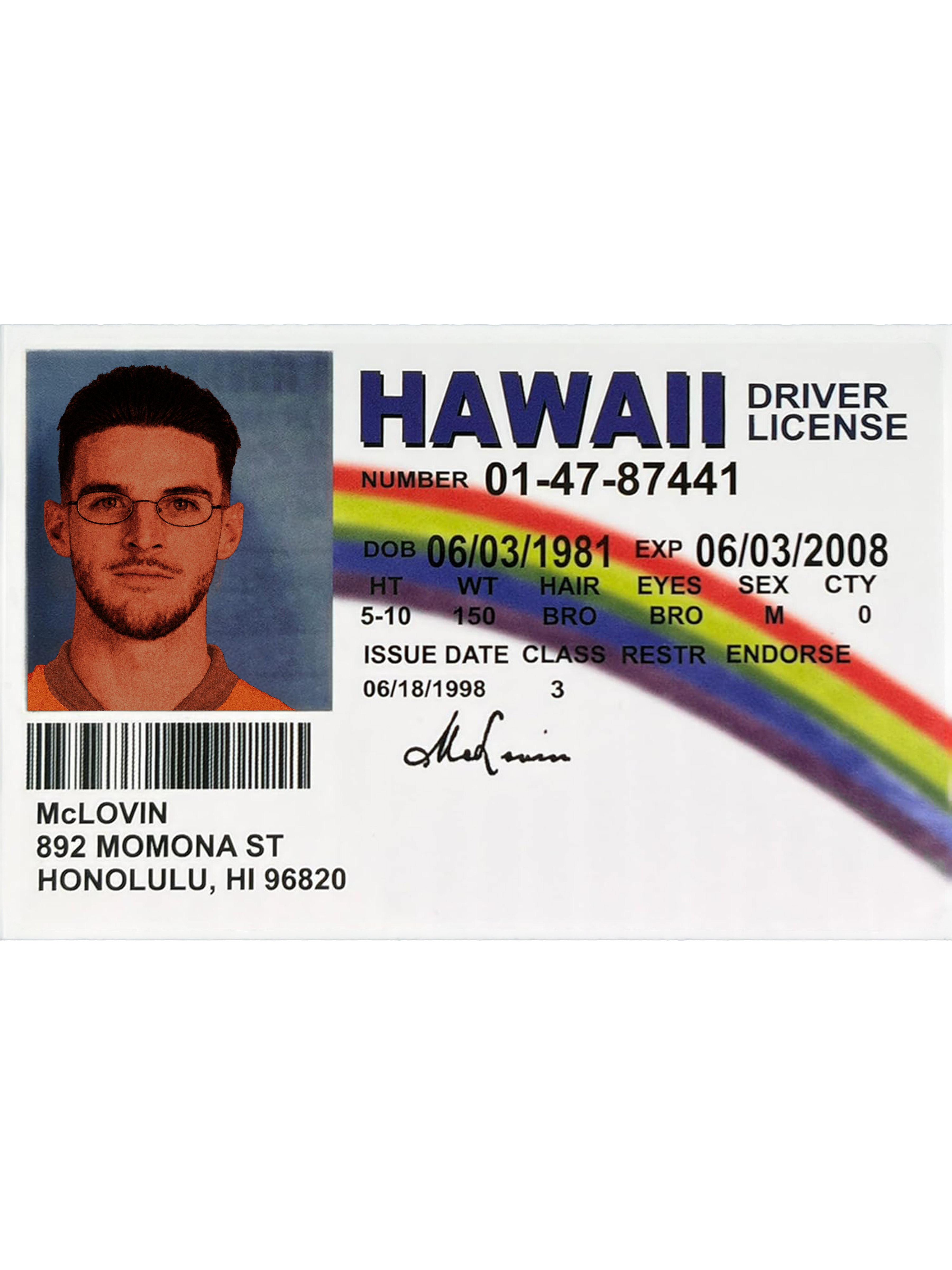 Declan Rice's Fake ID T-Shirt